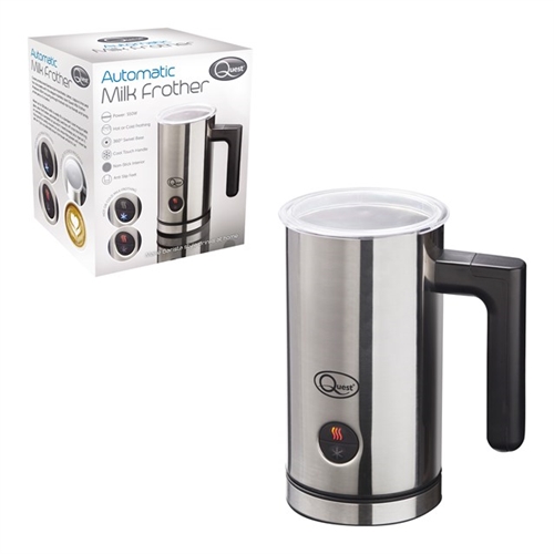 Quest Electric Stainless Steel Milk Frother Electrical World