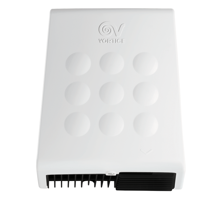 Vortice Optimal Dry A Automatic Wall Hand Dryer, White Electrical World