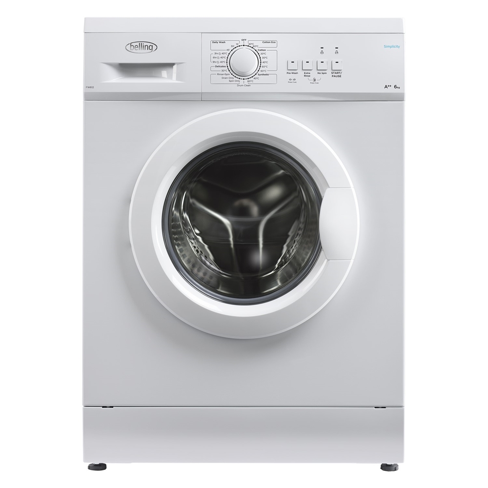Belling 6KG 1200 Spin Washing Machine Electrical World