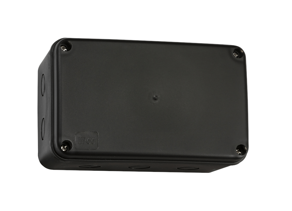 KnightsBridge IP66 Outdoor Enclosure, large Black Electrical World