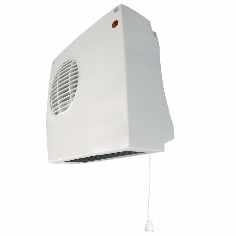 Eterna 2kW Electric Wall Mounted Downflow Fan Heater With Pull Cord