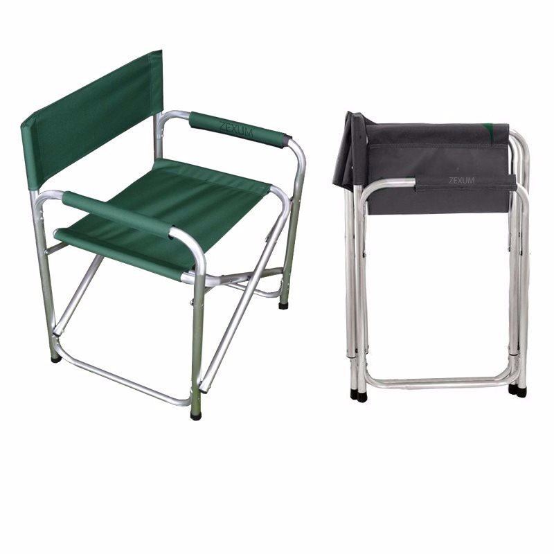 Zexum Folding Directors Canvas Garden Chair Electrical World