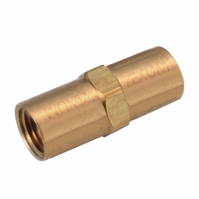 Zexum 5/8 Brass Earth Rod Coupler Electrical World