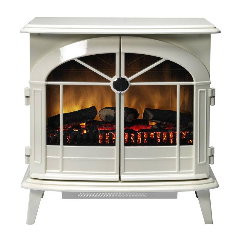 Dimplex Chevalier Freestanding Electric Stove with Optiflame White
