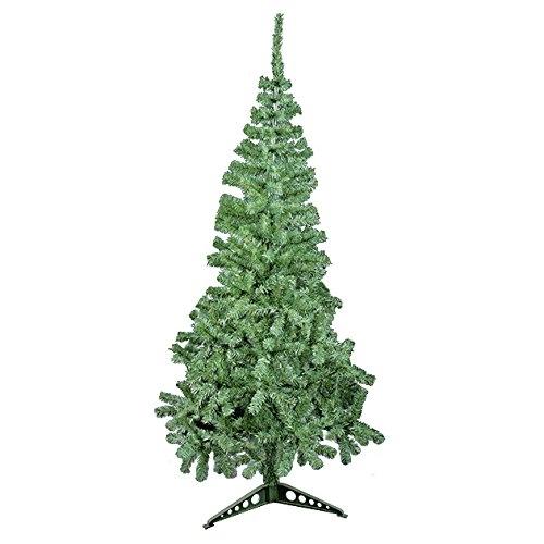 Christmas 6ft Artificial Green Christmas Tree with Plastic Stand Electrical World