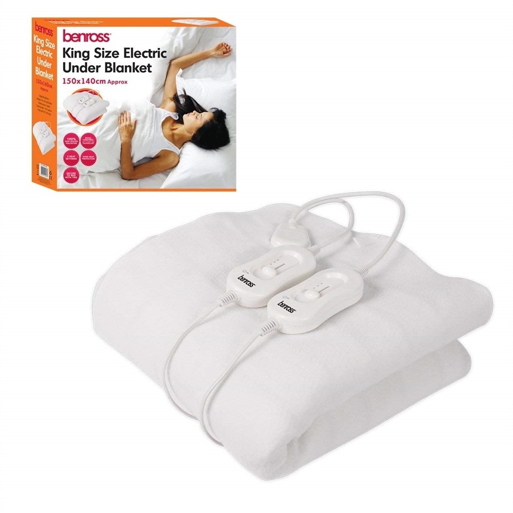 Benross King Size Electric Under Blanket Electrical World