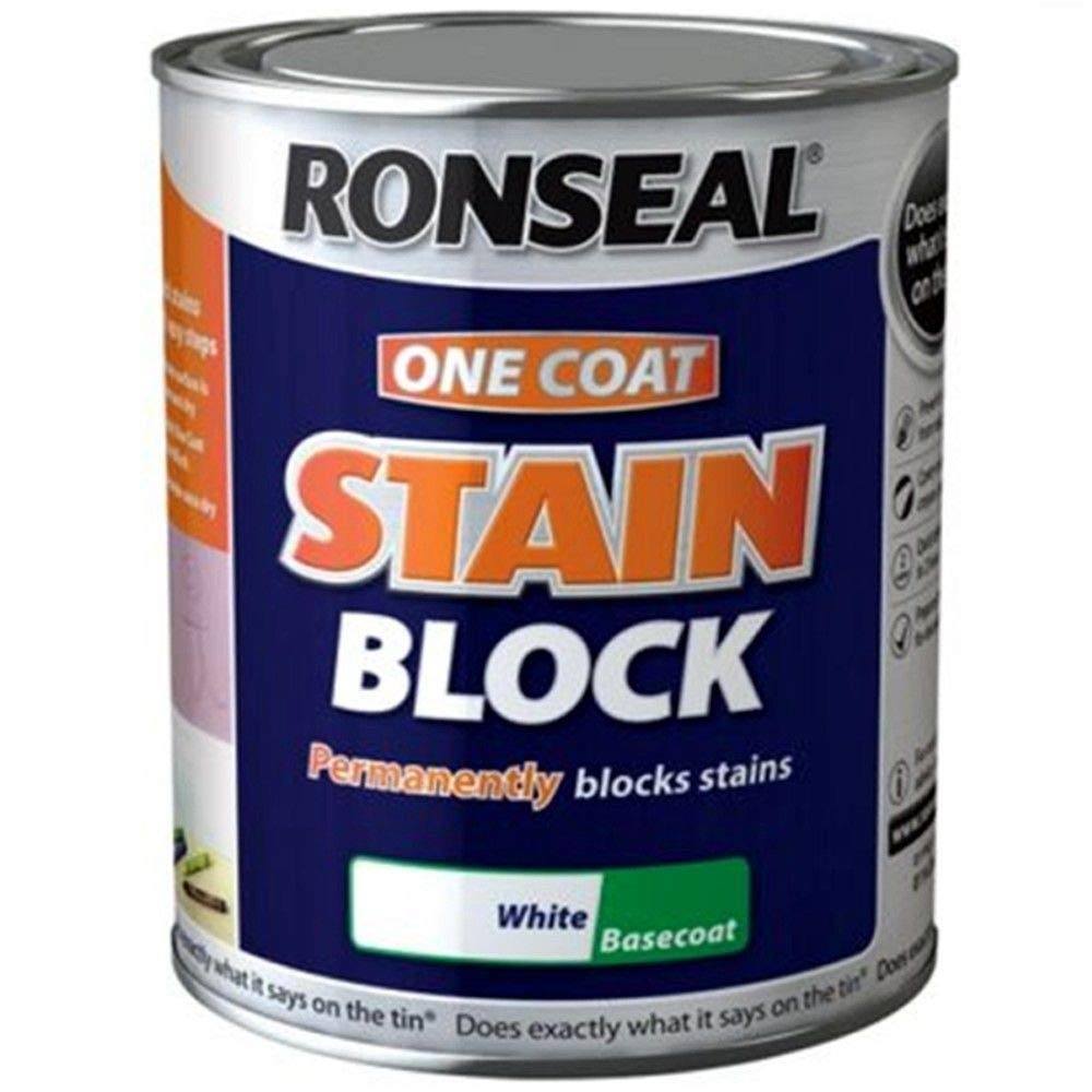 Ronseal Stain Block Paint White Electrical World