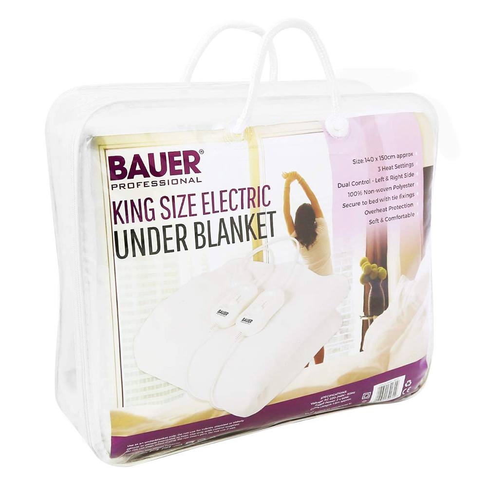 Bauer King Size Electric Blanket Electrical World