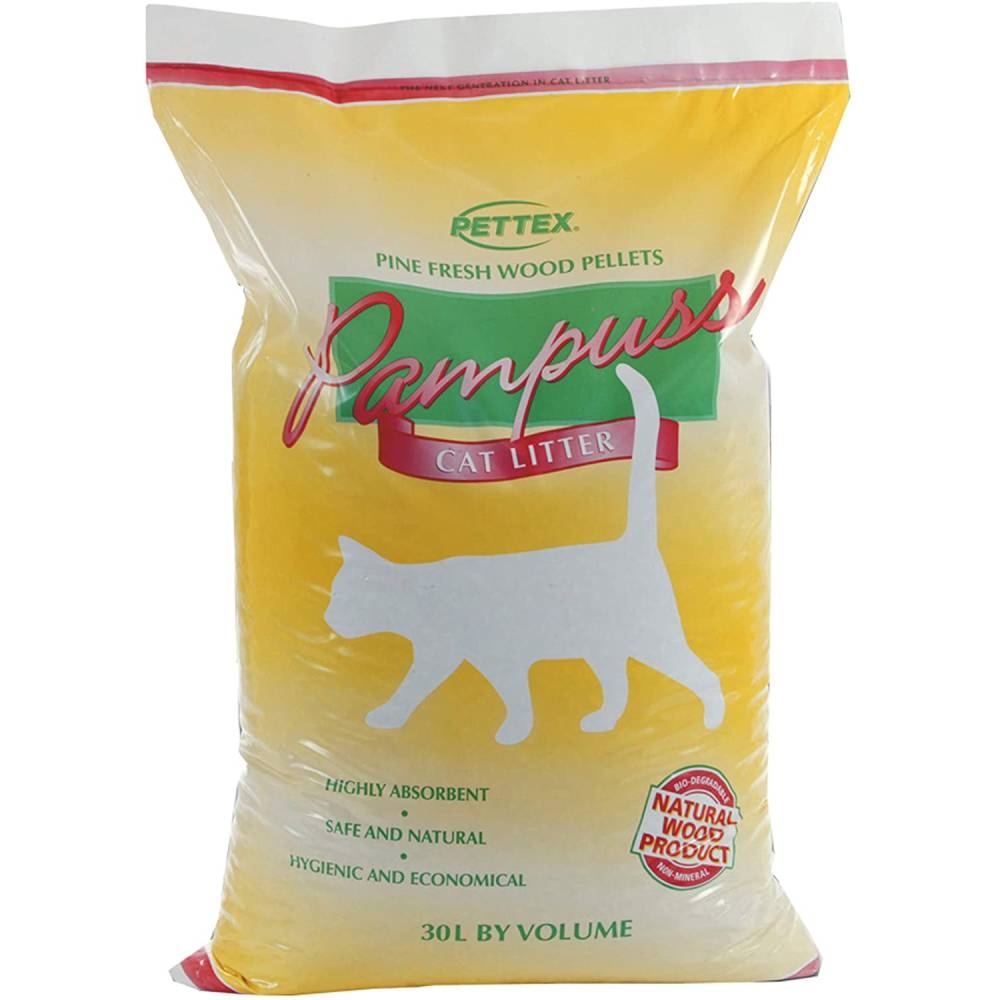 Pettex Pampuss Wood Pellet Cat Litter 30L Electrical World