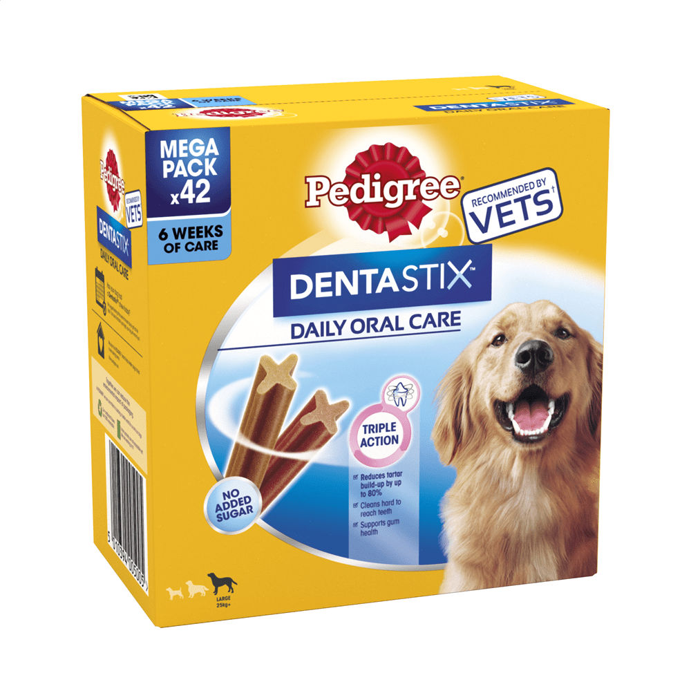 Pedigree DentaStix Daily Dental Chews Large Dog 42 Sticks Electrical World
