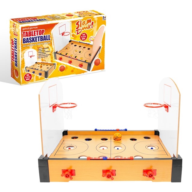 Global Gizmos Basketball Tabletop Game, 51x31x9.7cm Electrical World