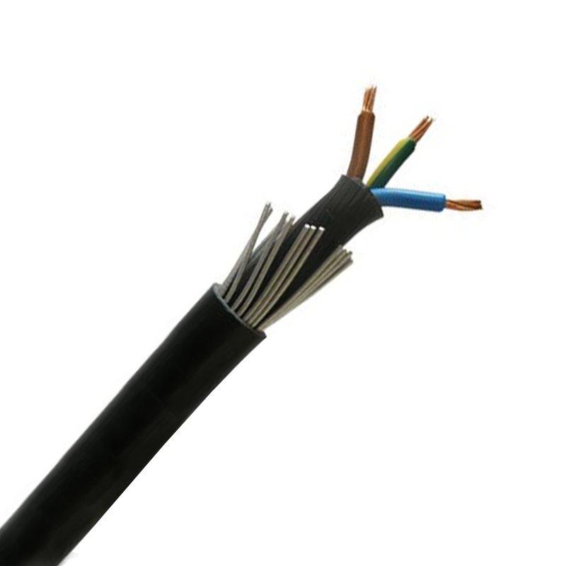 Zexum 4mm 3 Core 42A Brown Blue Green Yellow Irish 6943X Steel Wire