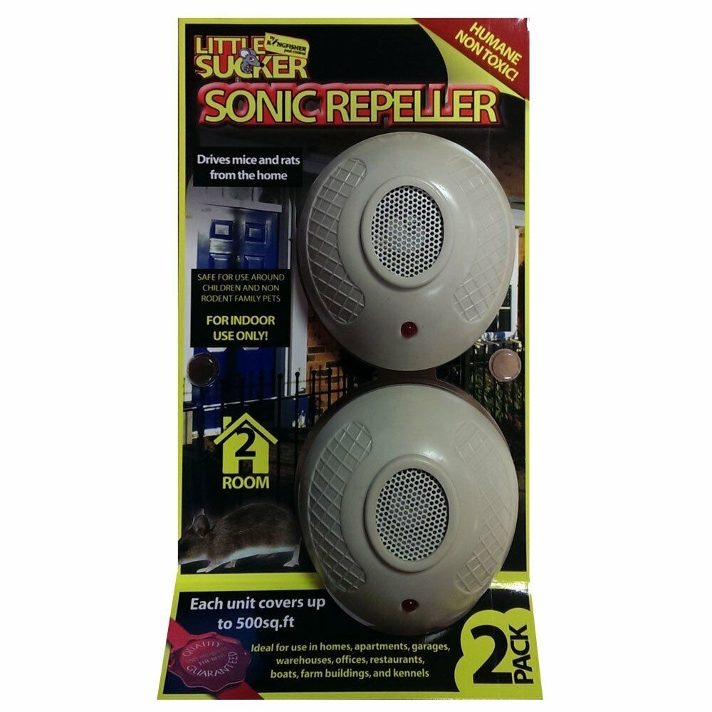 Kingfisher Sonic Electronic Mouse & Rat Repeller, 2 Pack Electrical World