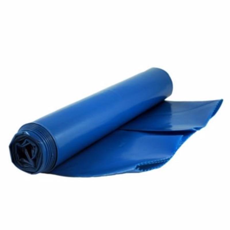 Zexum Blue Heavy Duty Waterproof Plastic Rubble Builders Poly Bags