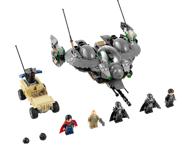 Lego Dc Comics Super Heroes 76003 Superman Battle Of Smallville