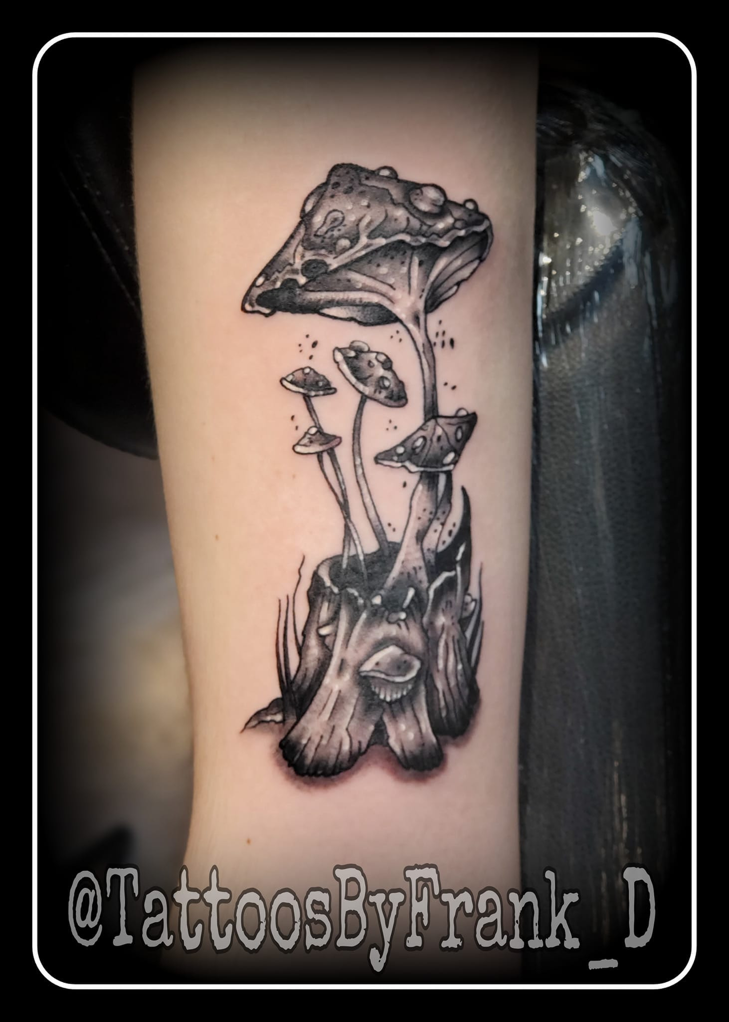 MEET FRANK Electric Chair Tattoo