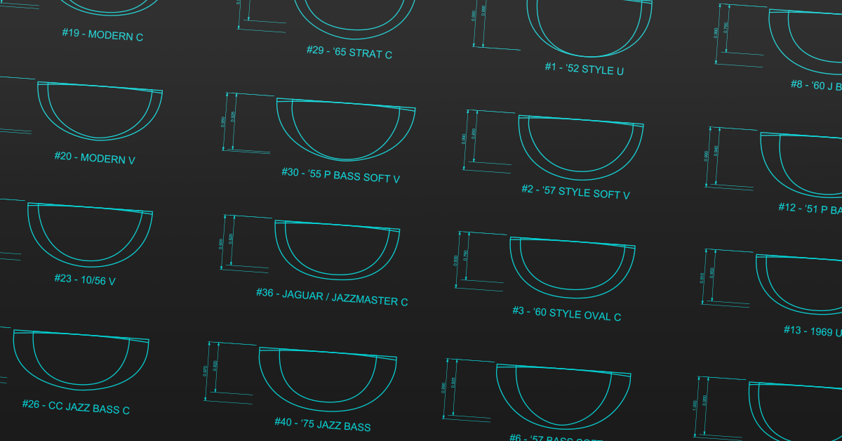 Guitar Neck Profile Guide Electric Herald