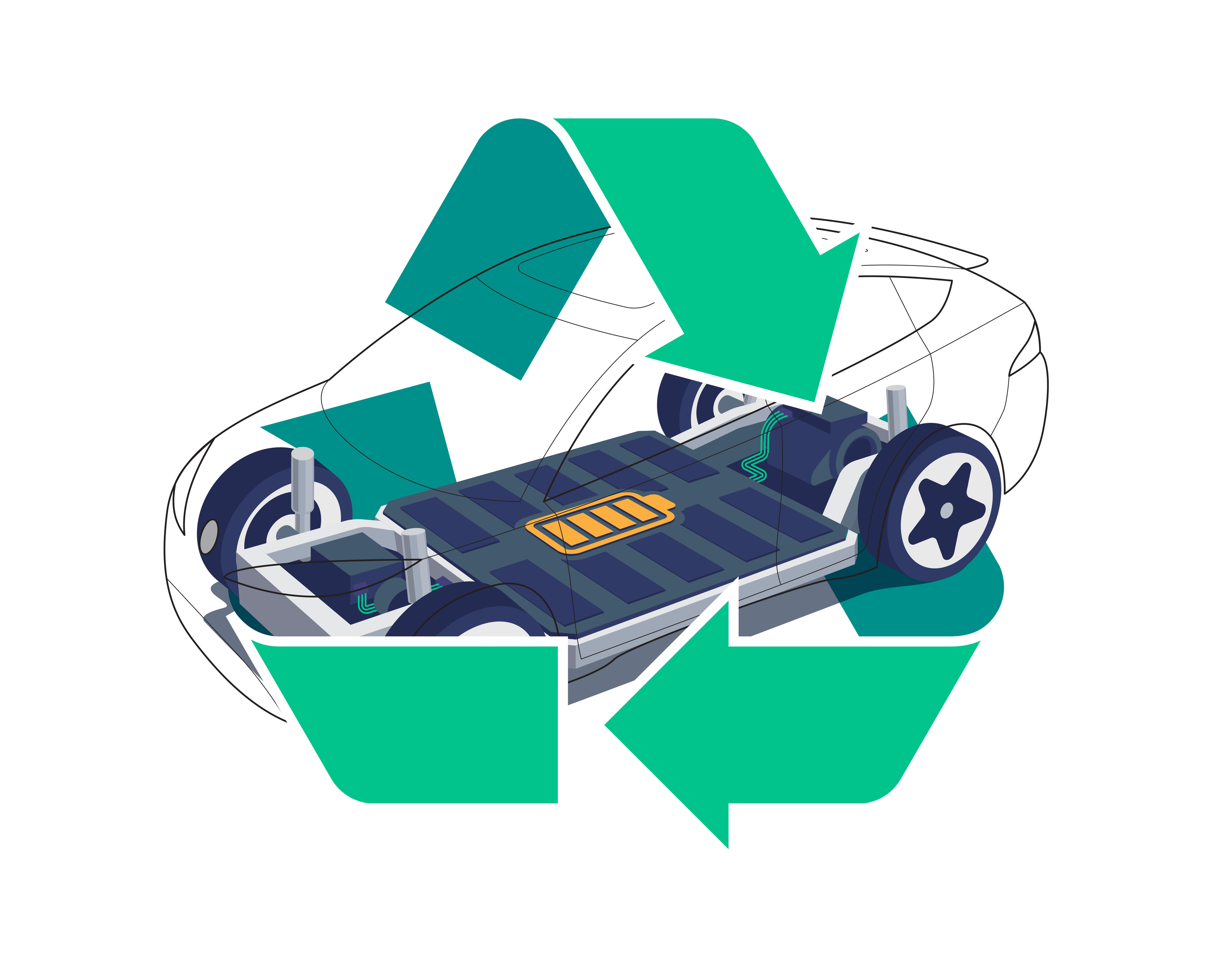 EV battery recycling program launched to avoid 'world running out of materials' Electric