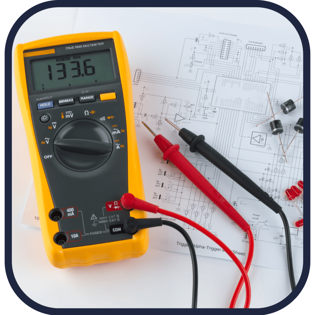 Ammetervoltmeter method for measuring resistance Electricity