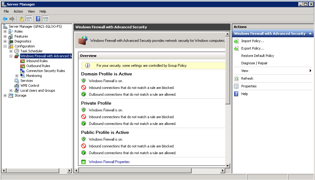Using Windows Firewall to block Ports Electric Monk