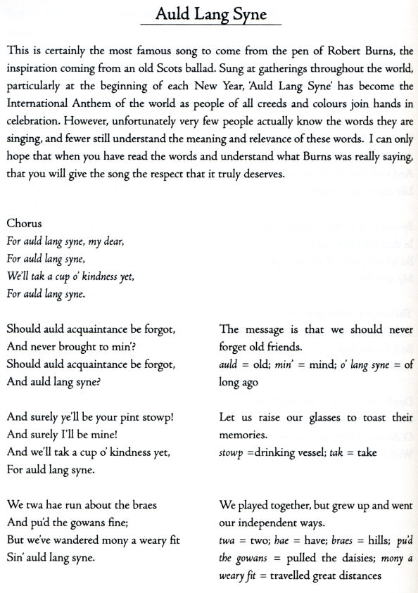 Understanding Robert Burns