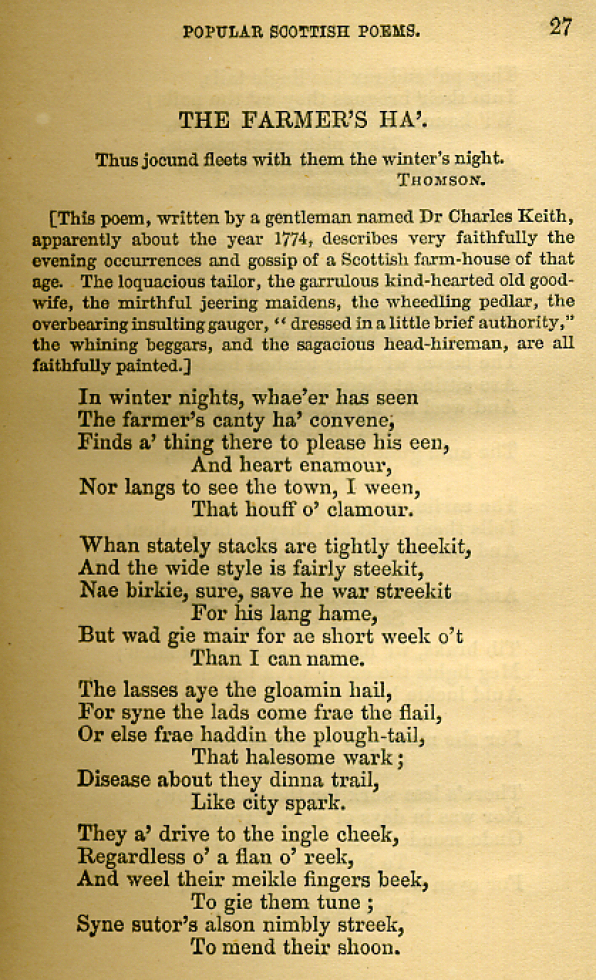 The Farmer's Ha'