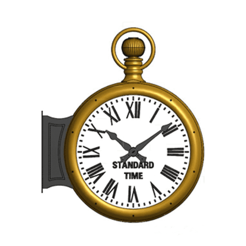 2 Dial Pocket Watch Bracket Clocks Electric Time®