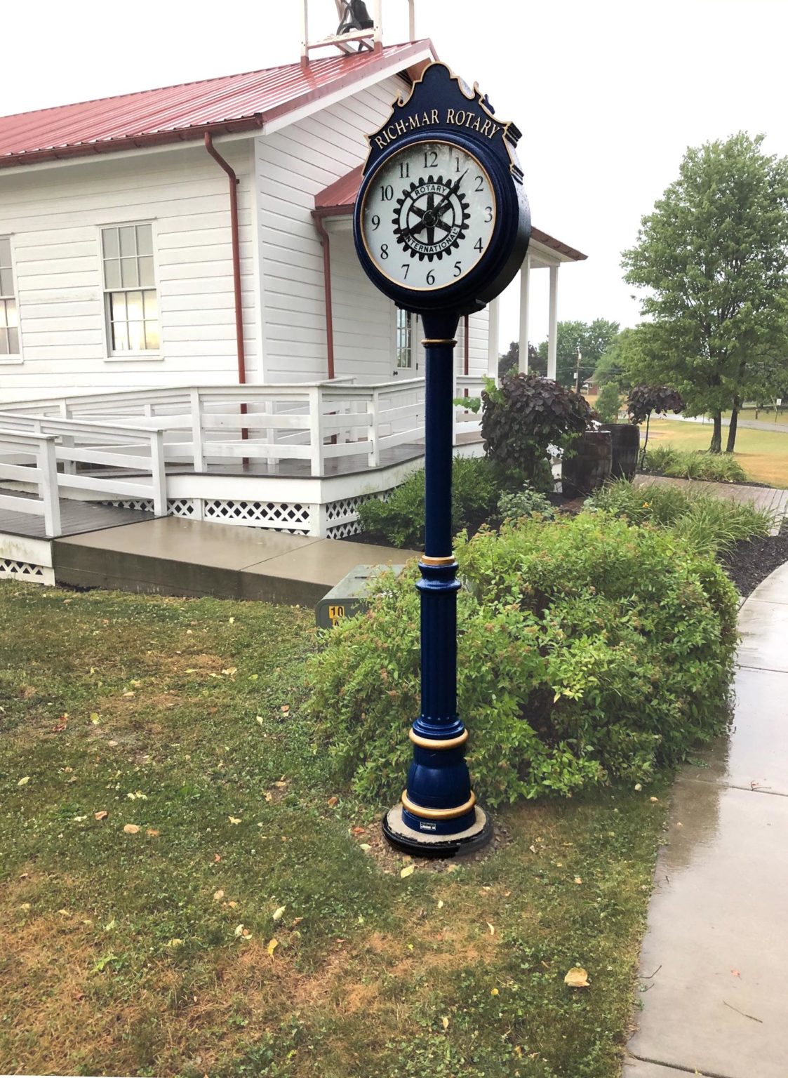 2 Dial Courtyard Post Clocks Electric Time®