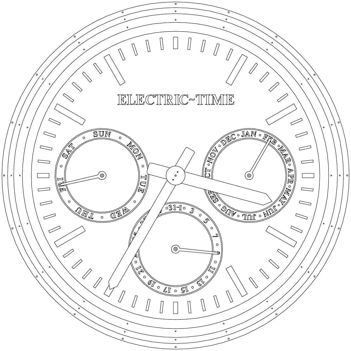 100ARP Tower Clock Controller Electric Time®