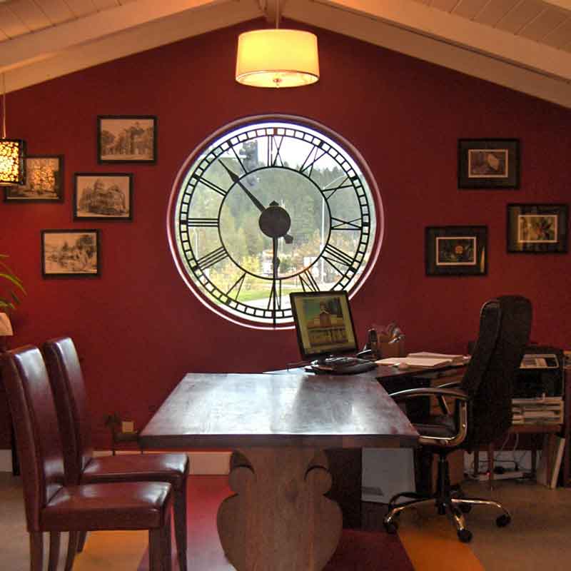 Window Clock Grass Valley, CA Electric Time Company