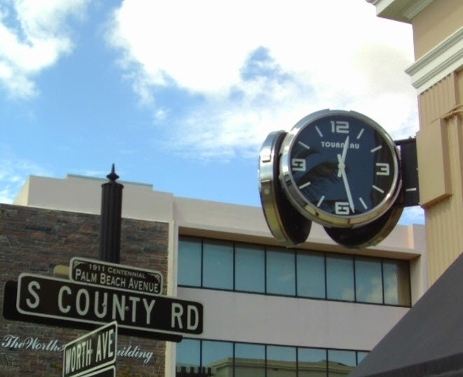 Check Out the New Tower Clocks in Palm Beach Florida