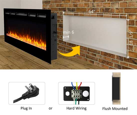 1 Color Changing Electric Fireplace? [ PuraFlame Review ]