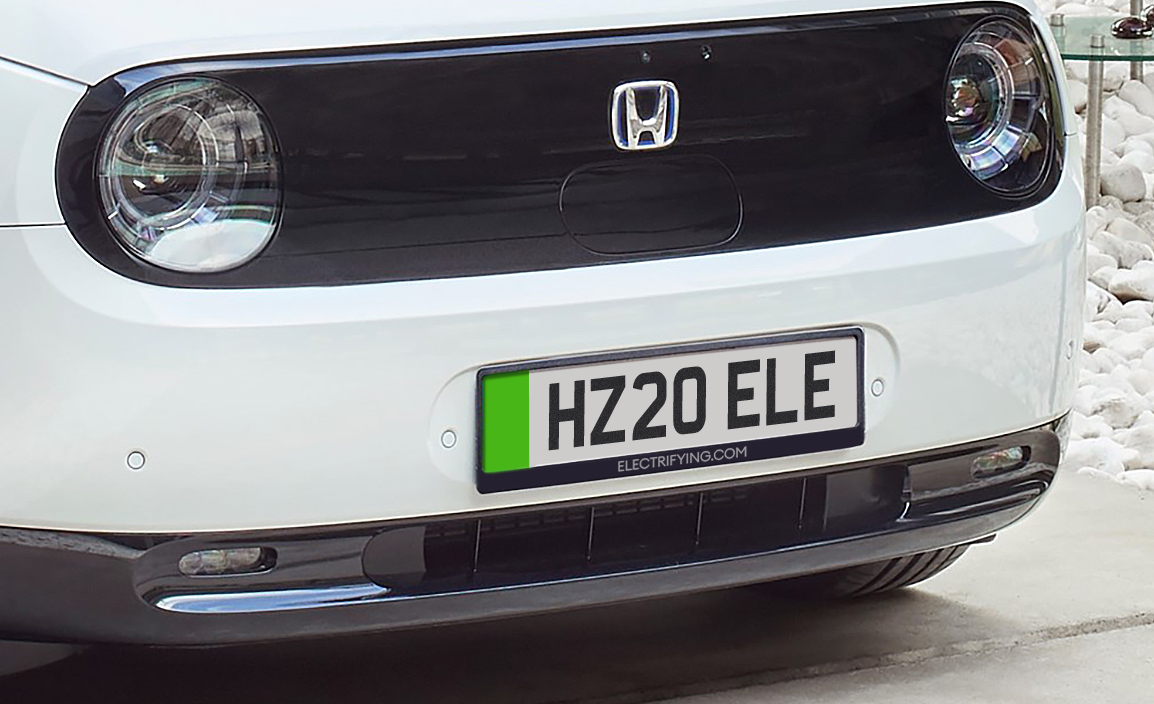 Number Plates Get A Green Edge For Electric Cars Electrifying