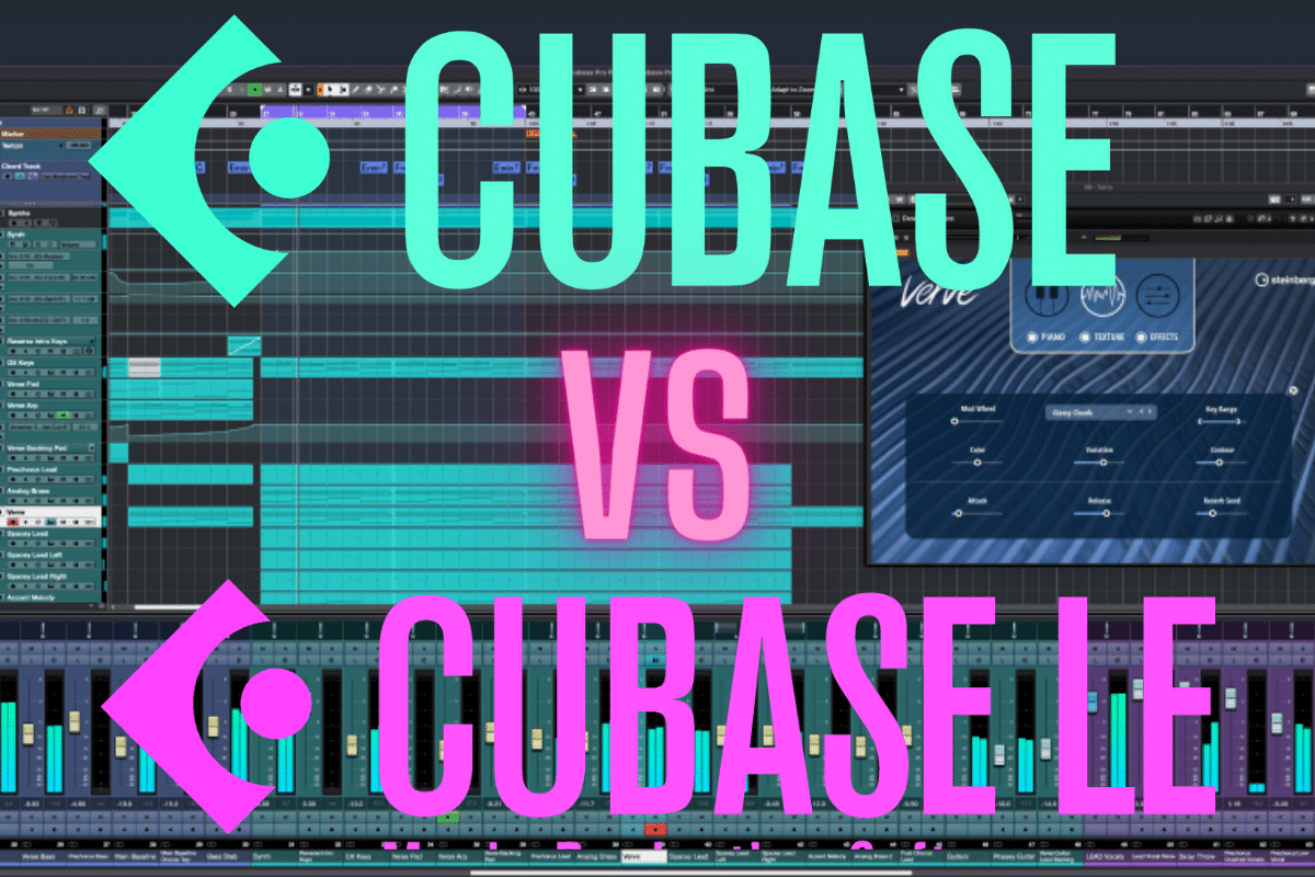 Cubase LE VS Cubase Pro 12 Unleashing The Powerhouse DAW Showdown!