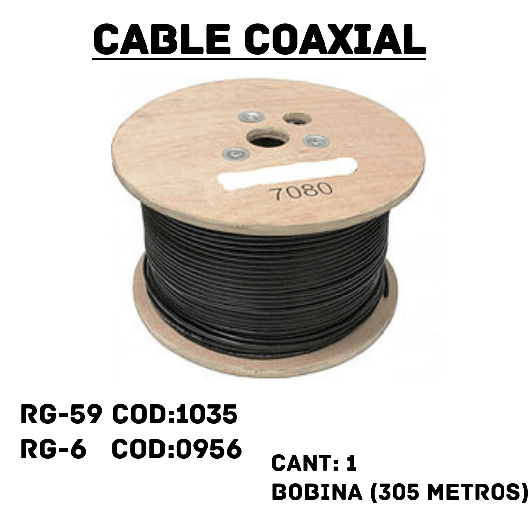 Cable Coaxial Material Eléctrico Quito