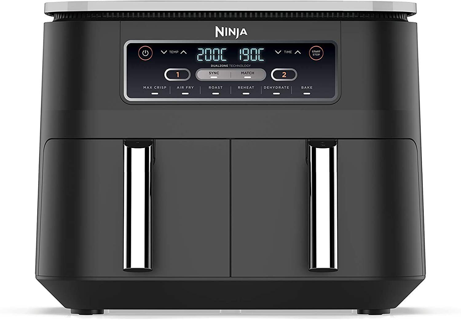 Buy Ninja Foodi Dual Zone 7.6 Litre Air Fryer Black Online