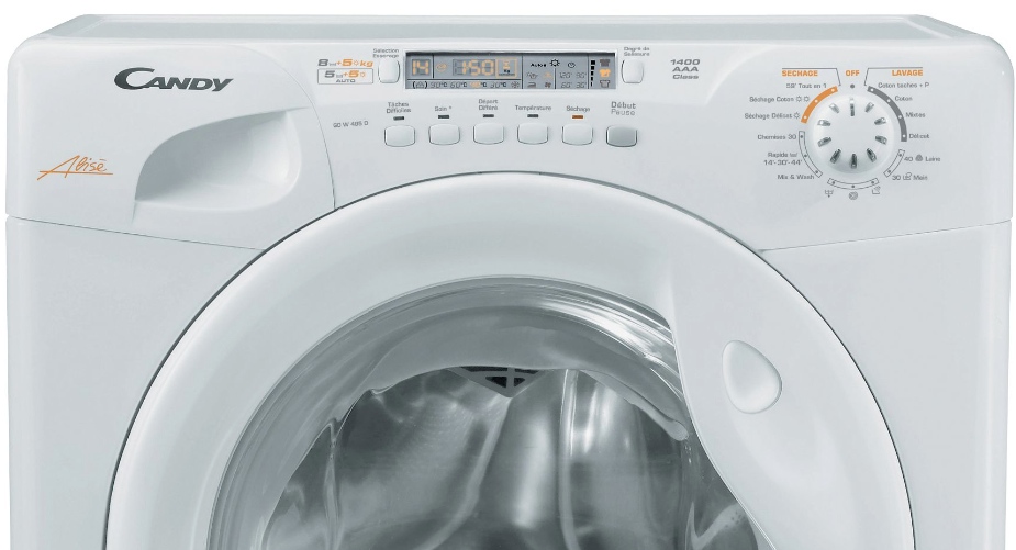 Promo 400€ ! CANDY GOW 338D, lave linge séchant 8 kg à 509