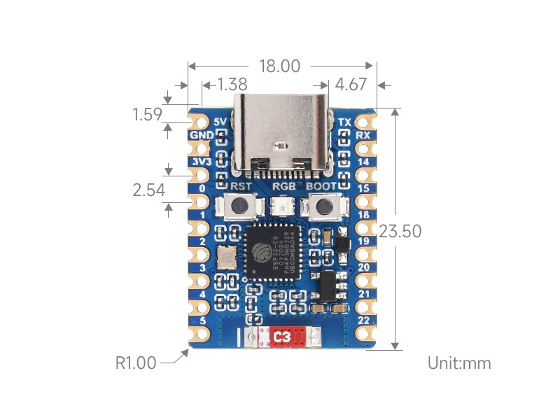 Buy Development board ESP32C6 at the right price electrokit