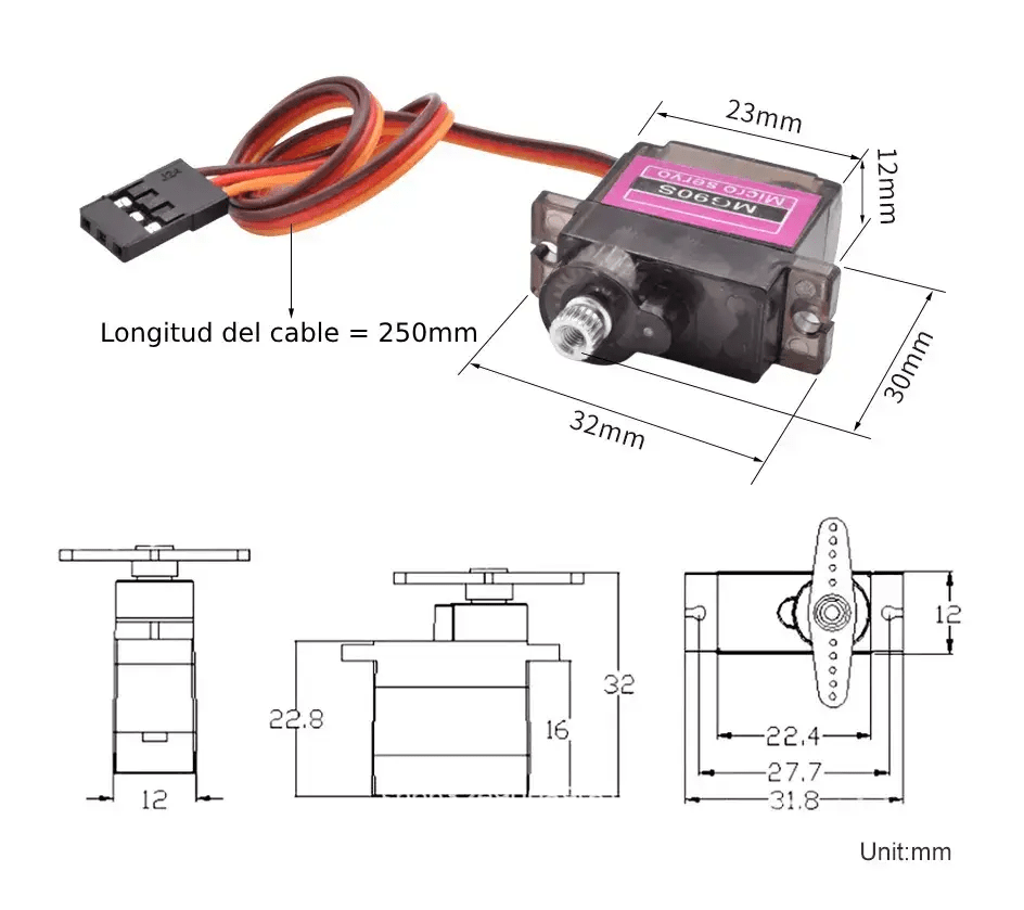 Microservo MG90S digital Micro Servo MG90S