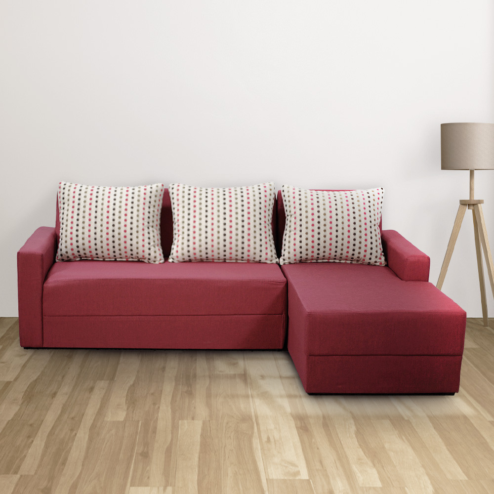 SOFA NOGAL DELEITE ESQUINERO 3CUERPOS Electromax