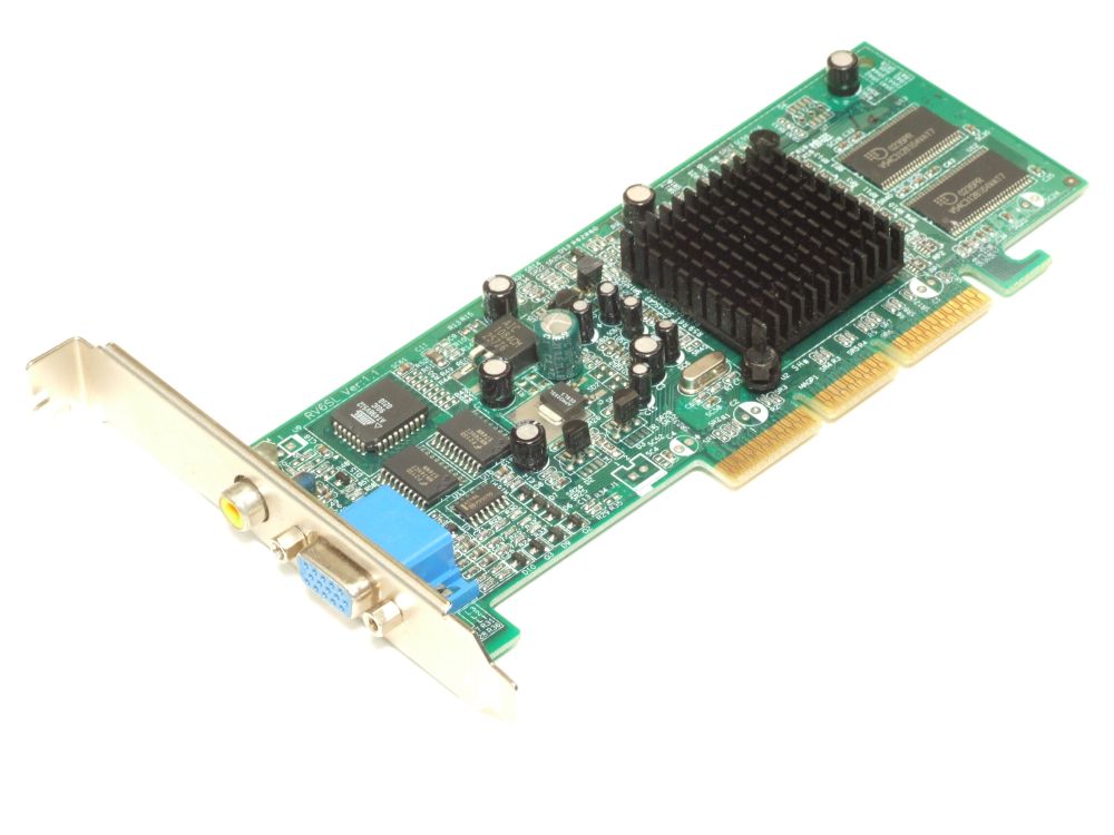 PowerColor ATI Radeon VE / 7000 64MB AGP Graphics Card/PCGrafikkarte