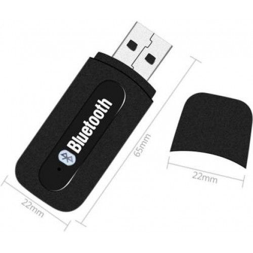 Bluetooth Stereo Adapter Audio Receiver 3.5mm with AUX Cable : Buy