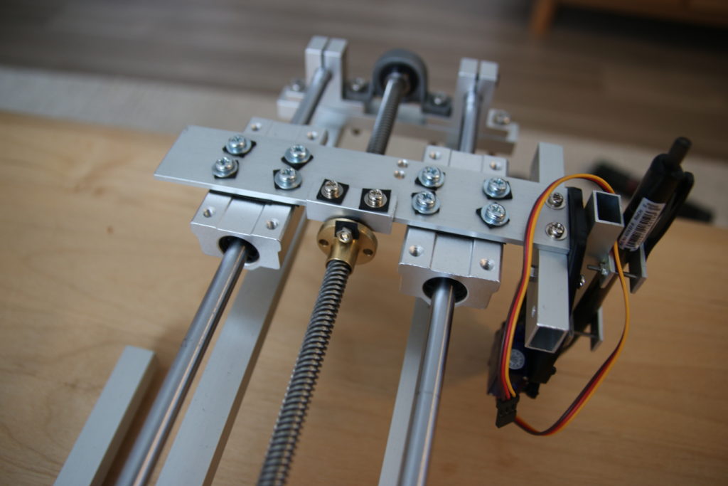 Scrappy Arduino Pen Plotter with Nema17 Steppers Electron Dust