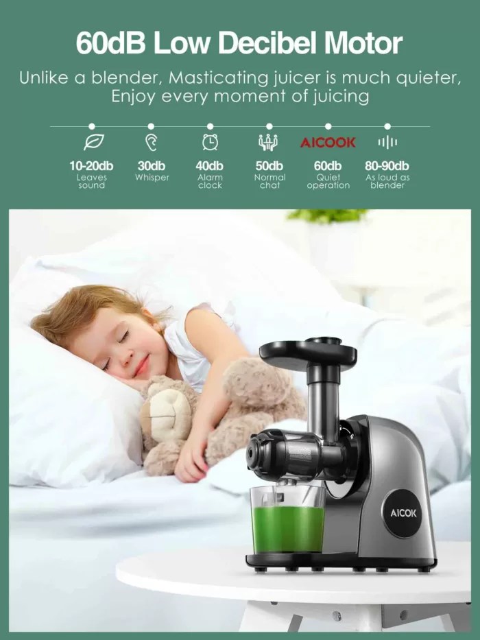 AICOK Slow Masticating Juicer Extractor Electronica Pakistan