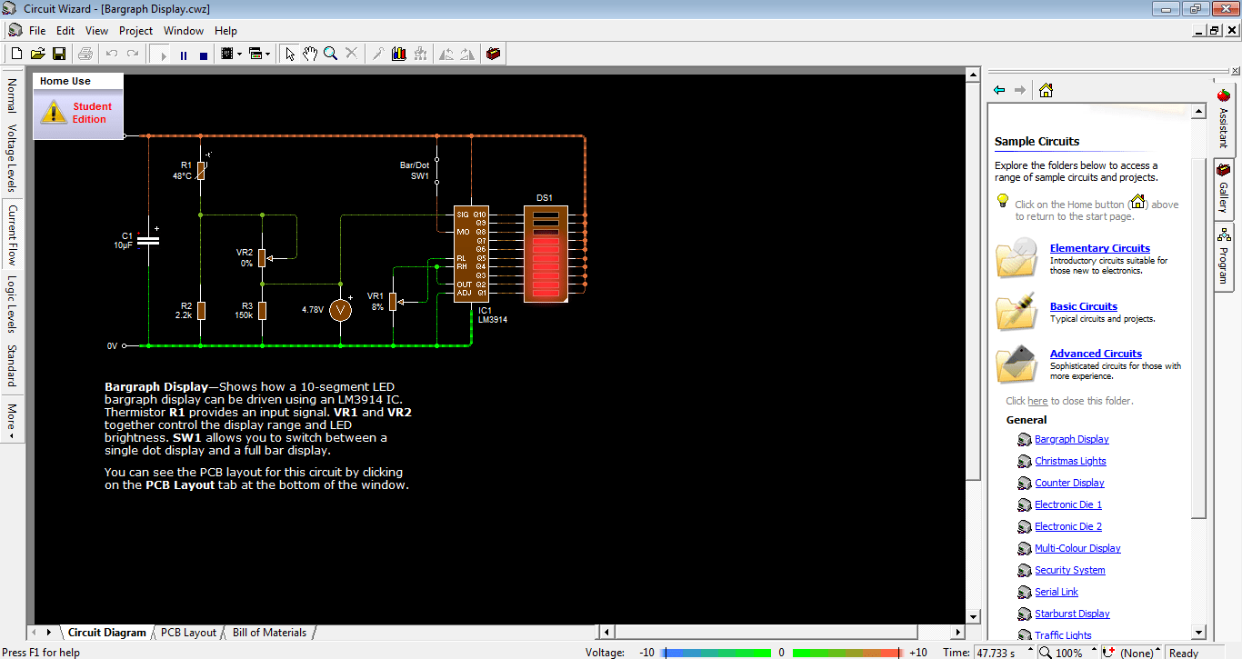 تحميل برنامج Circuit Wizard مع الشرح Electronic Bubble