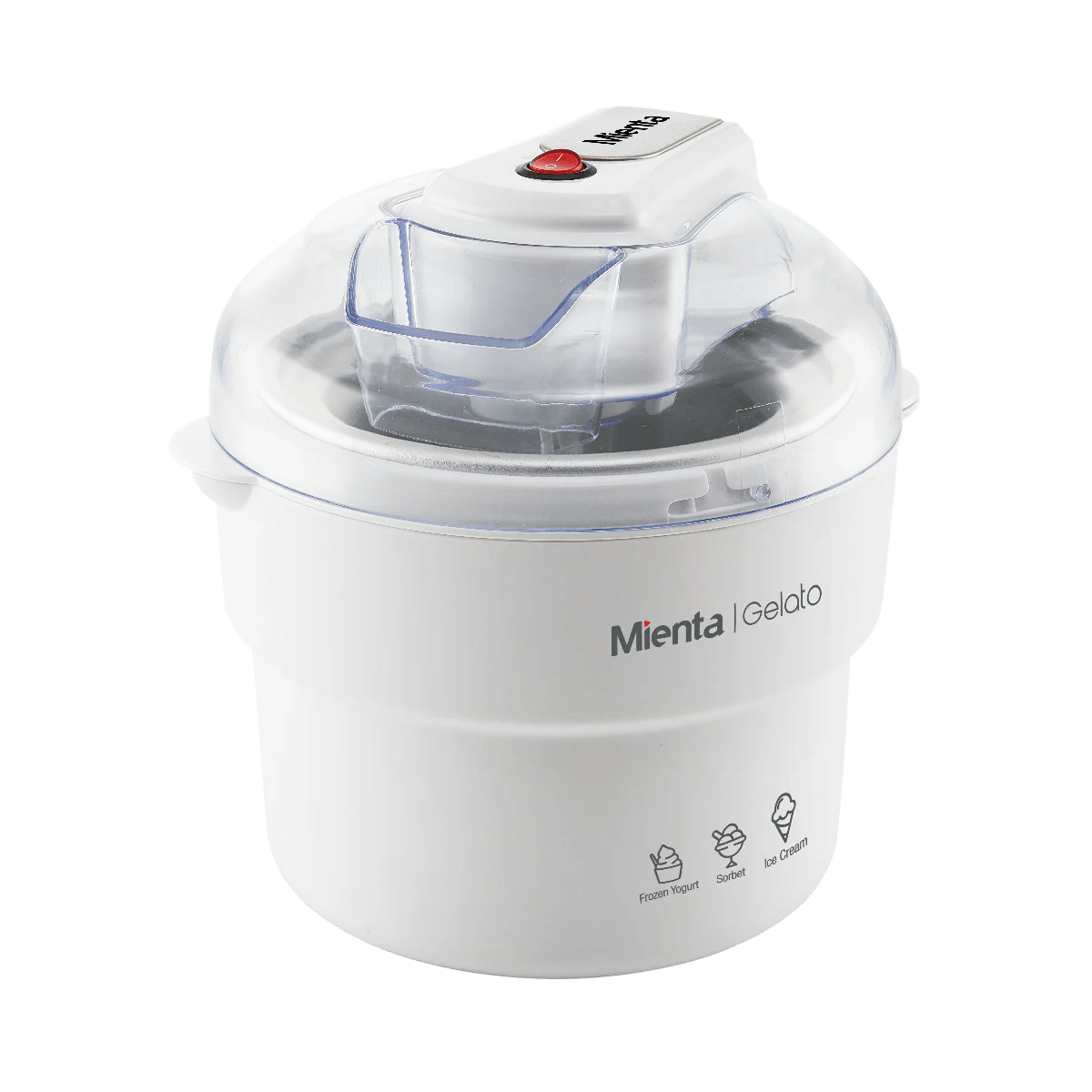 Mienta Gelato Ice Cream Maker, White IM48133A Electronic House