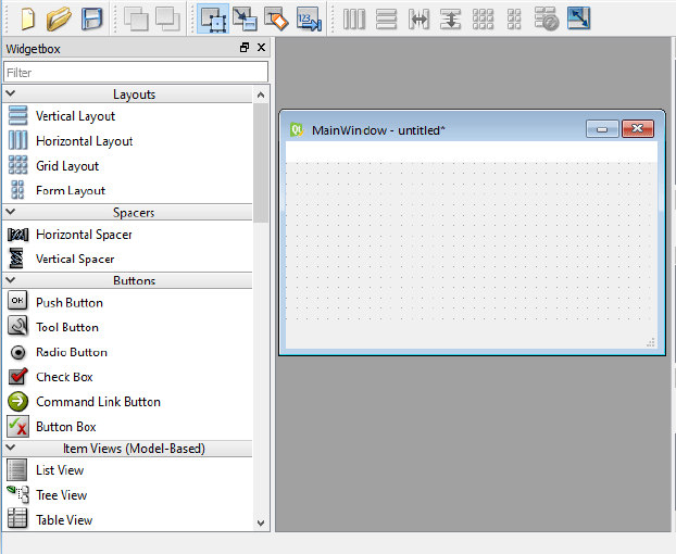 Python Qt Designer using PyQt5 Library Electronic Clinic