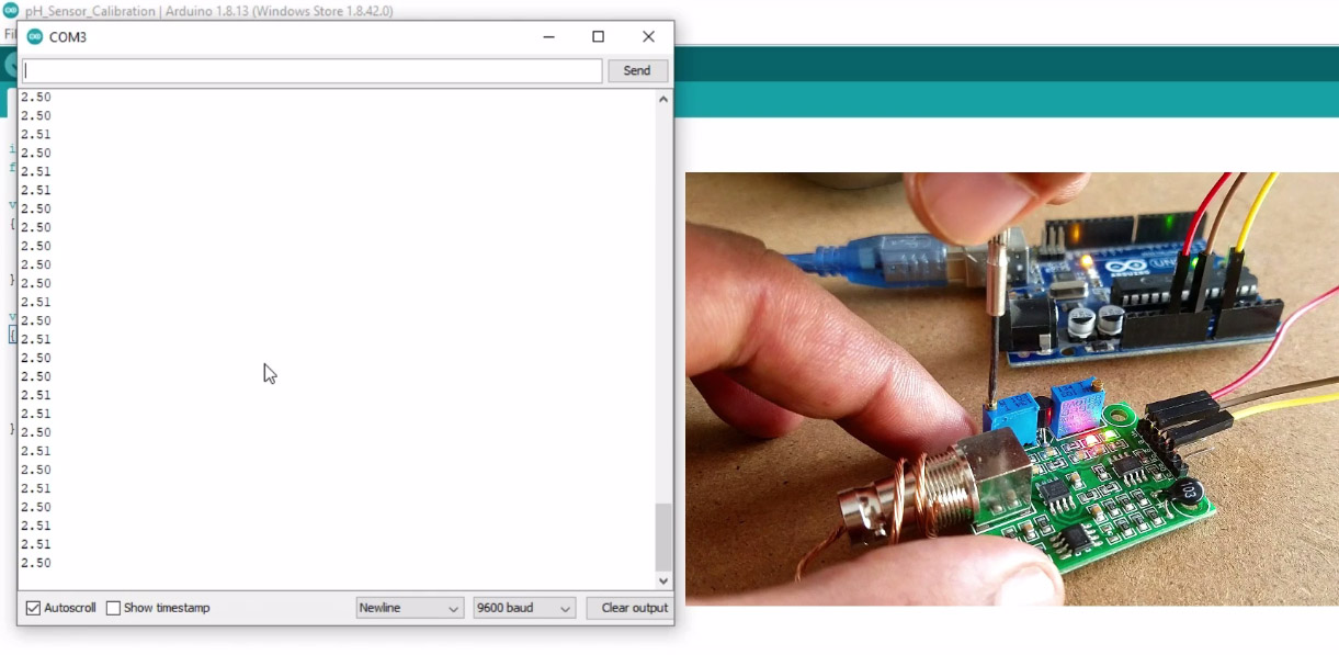pH meter Arduino, pH Meter Calibration, DIYMORE pH Sensor Arduino Code