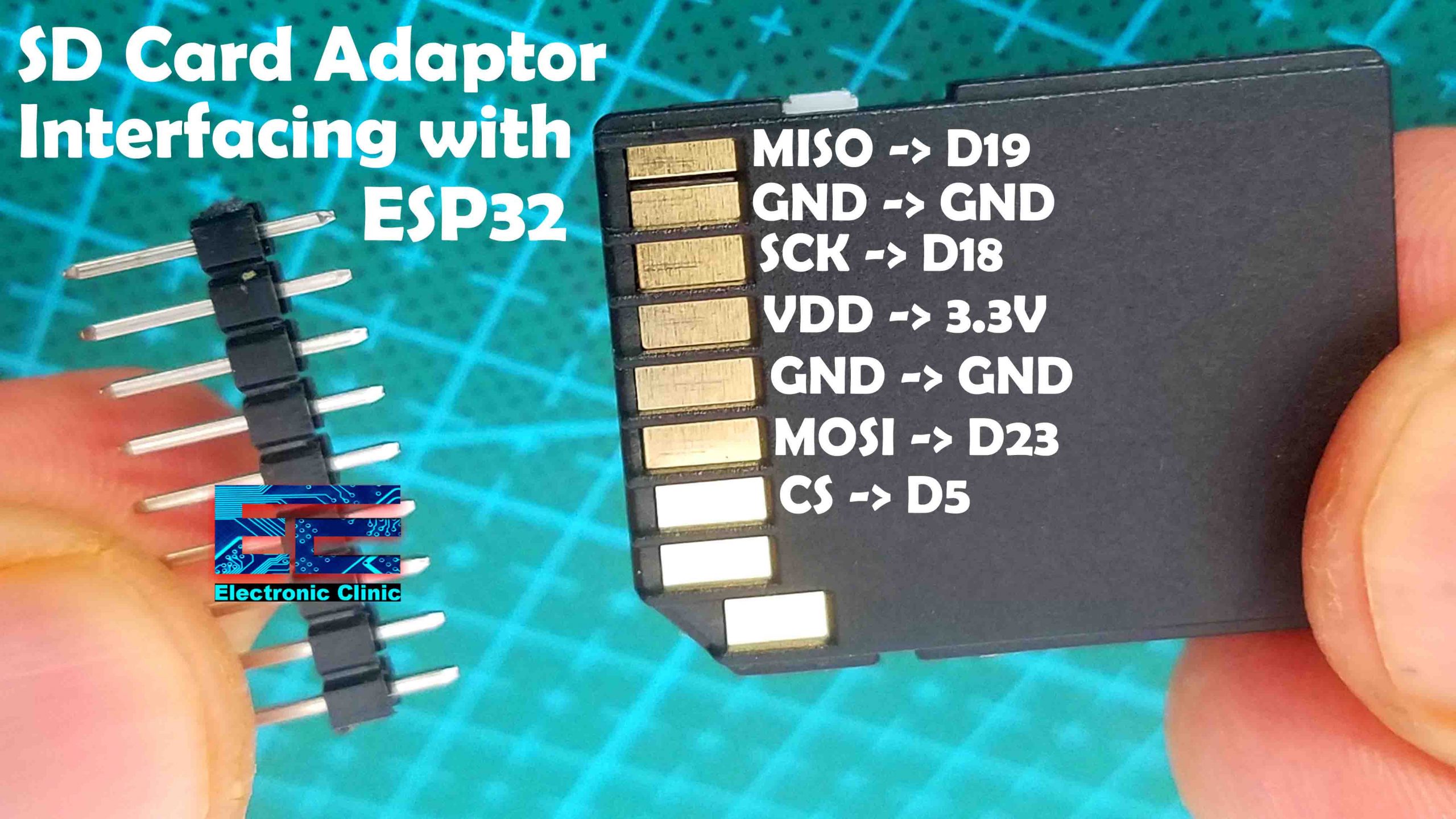 SD Card Module with Arduino & ESP32, Arduino Data Logger, ESP32 Data