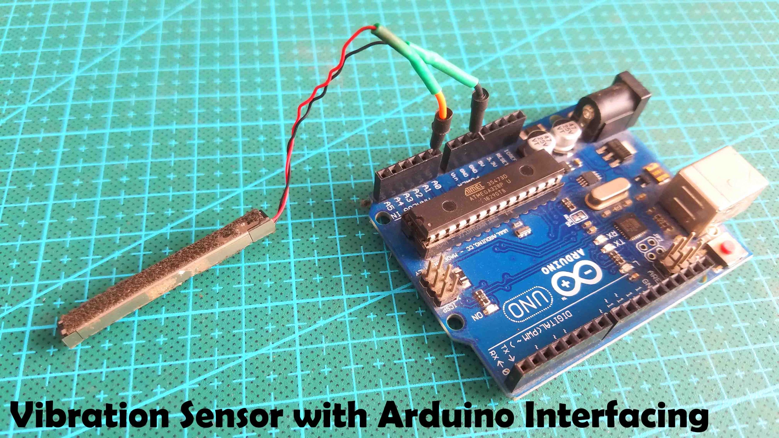 Vibration Sensor with Arduino, Vibration Detector AAC 51000923